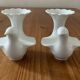 Pair of Bareuther Waldsassen porcelain vases