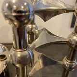 3 S22 candlesticks and 1 modular S44 bowl NAGEL vintage 1970