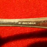 Deetjen silver metal coffee spoons