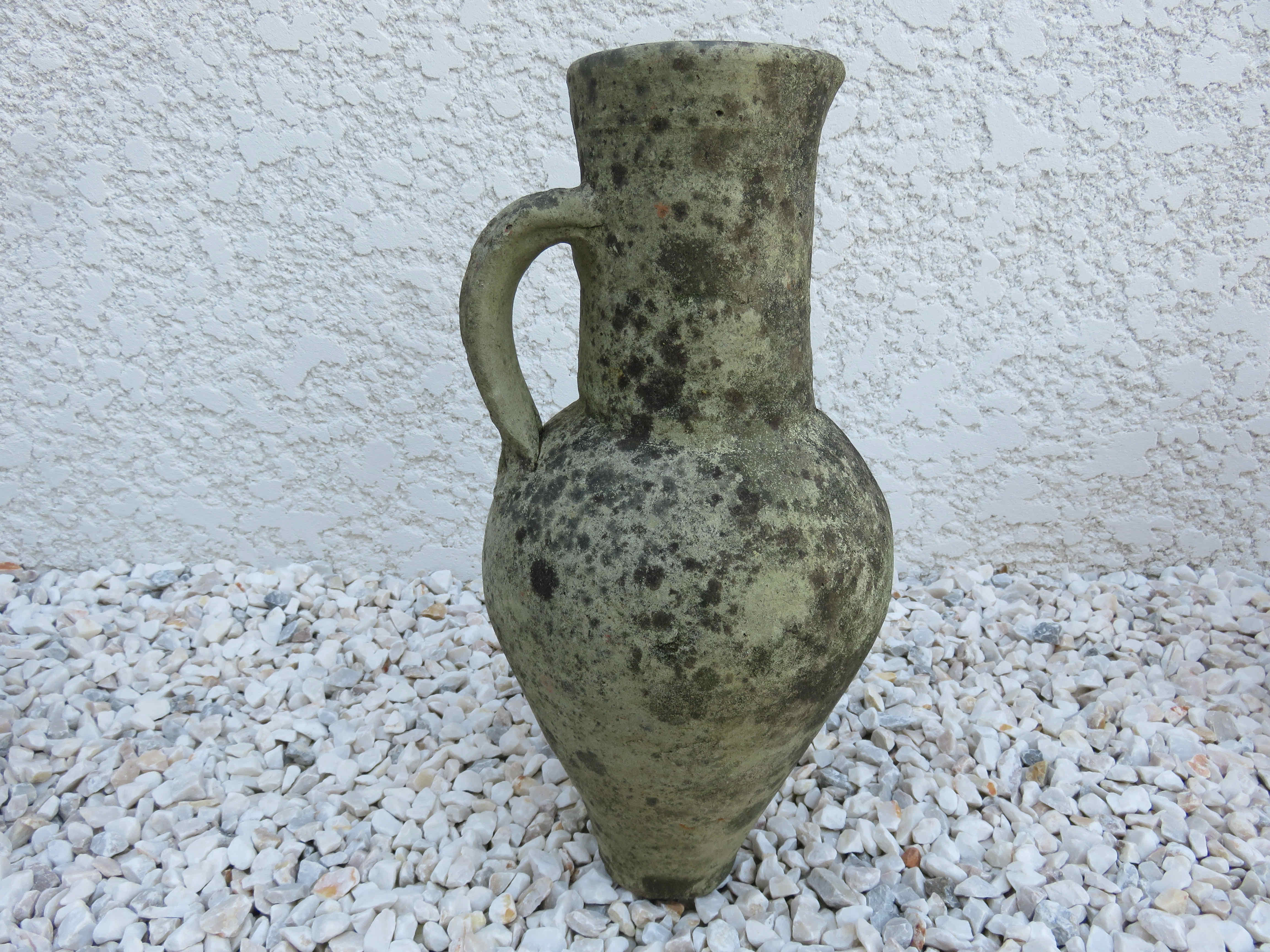 Ancient terracotta "Amphora" flower pot