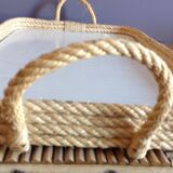 String and formica tray