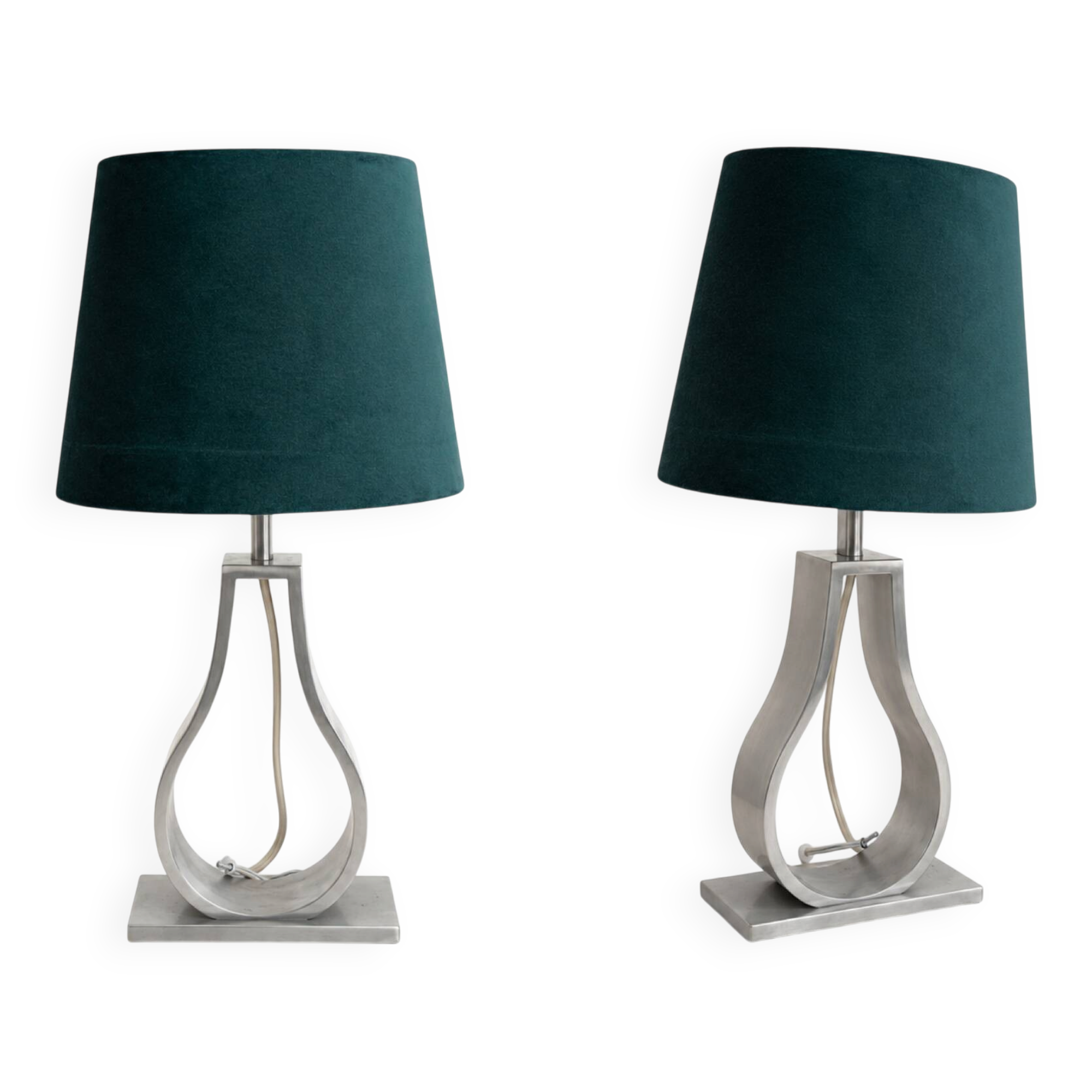 Paire de lampes 1980
