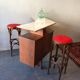 2 bistro bar stools