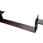 Art Deco Wall shelf Book shelf floating shelf oak 1920s design