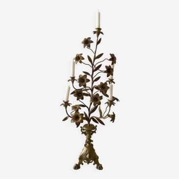 Vintage brass chandelier