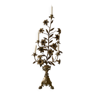 Vintage brass chandelier