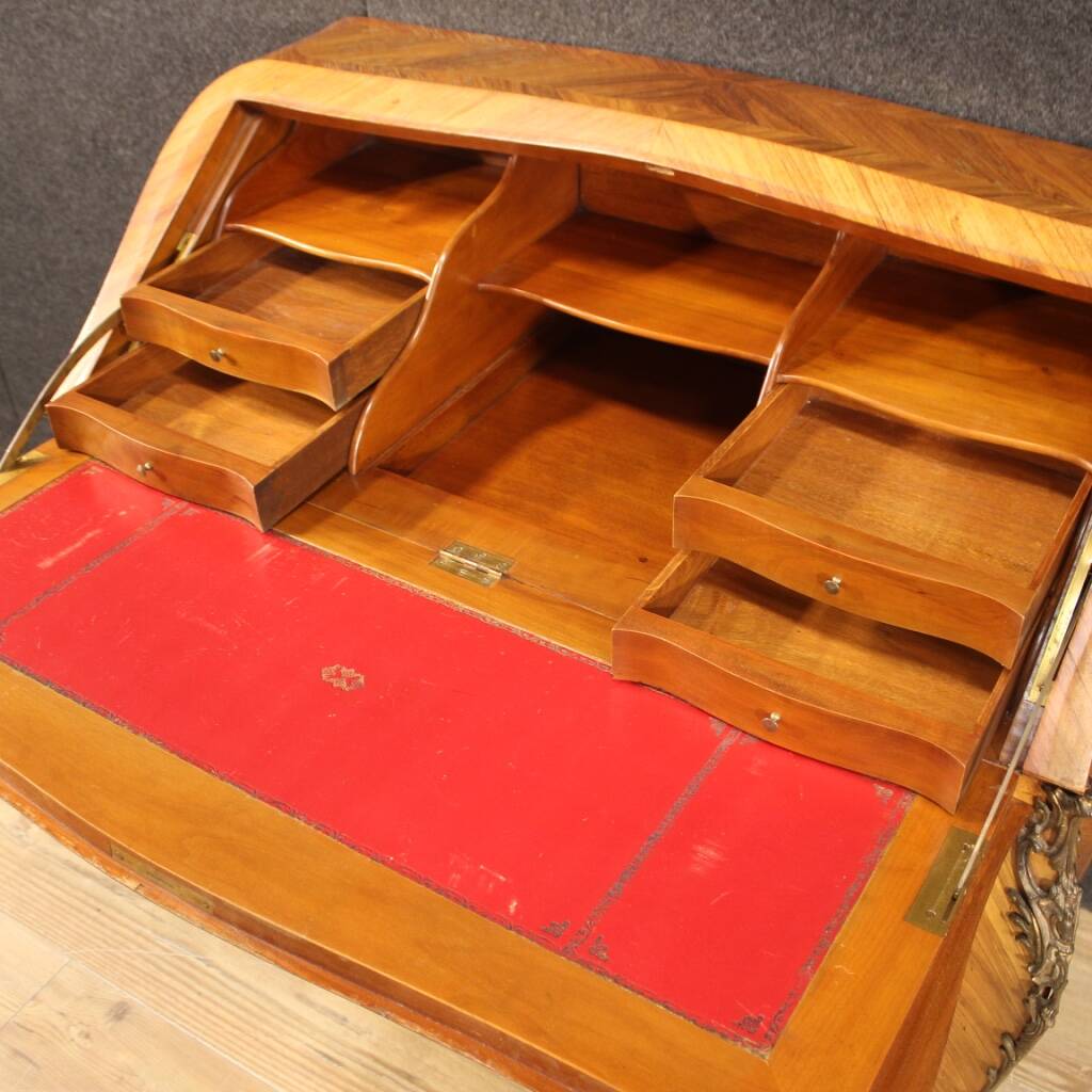 French inlaid bureau from 20th century