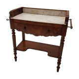 Small dressing table / end table marble