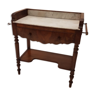 Small dressing table / end table marble