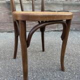 Paire de chaises viennoise bistrot café