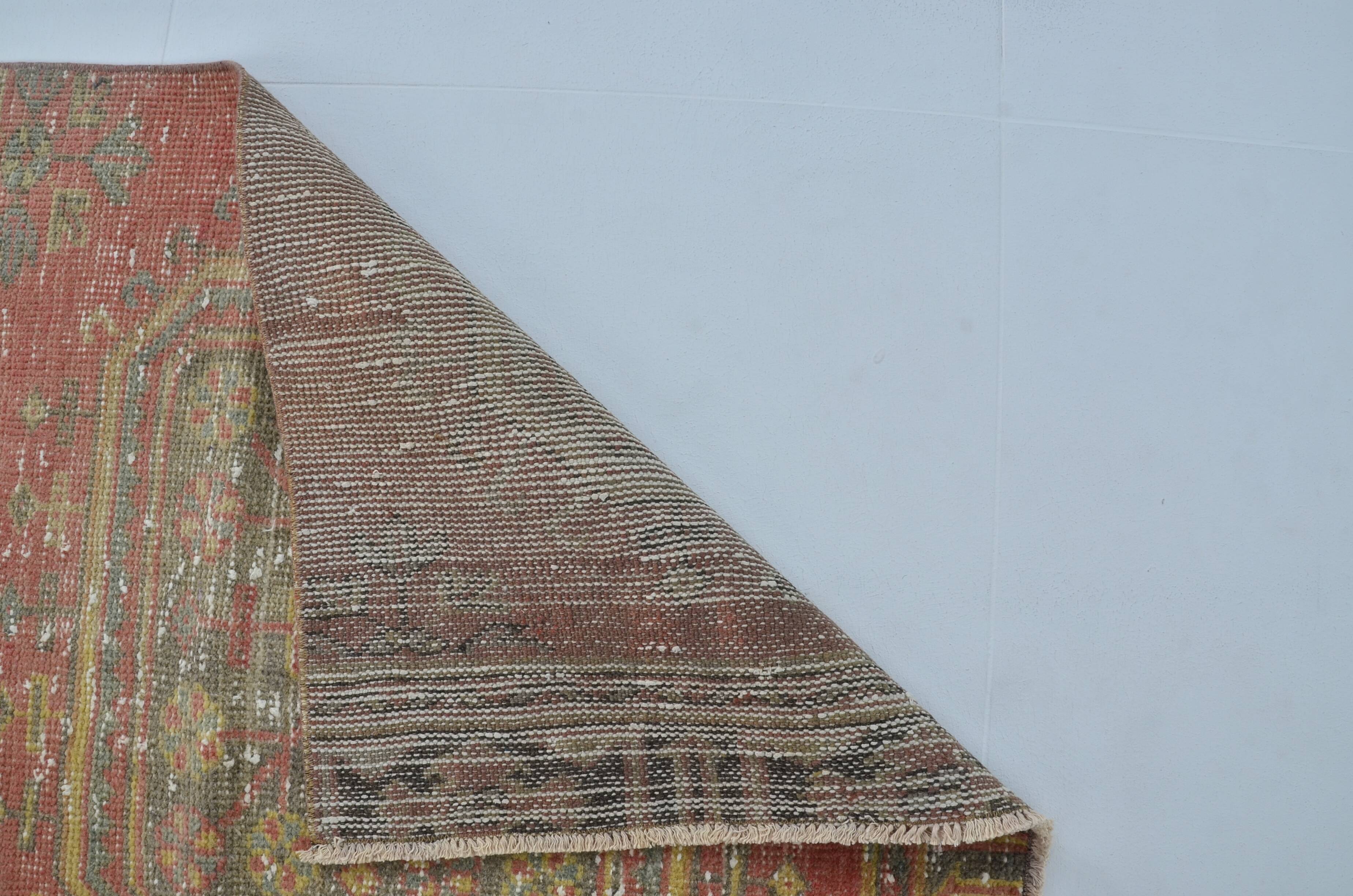 Oushak Vintage Handmade Runner Rug  sku 2131