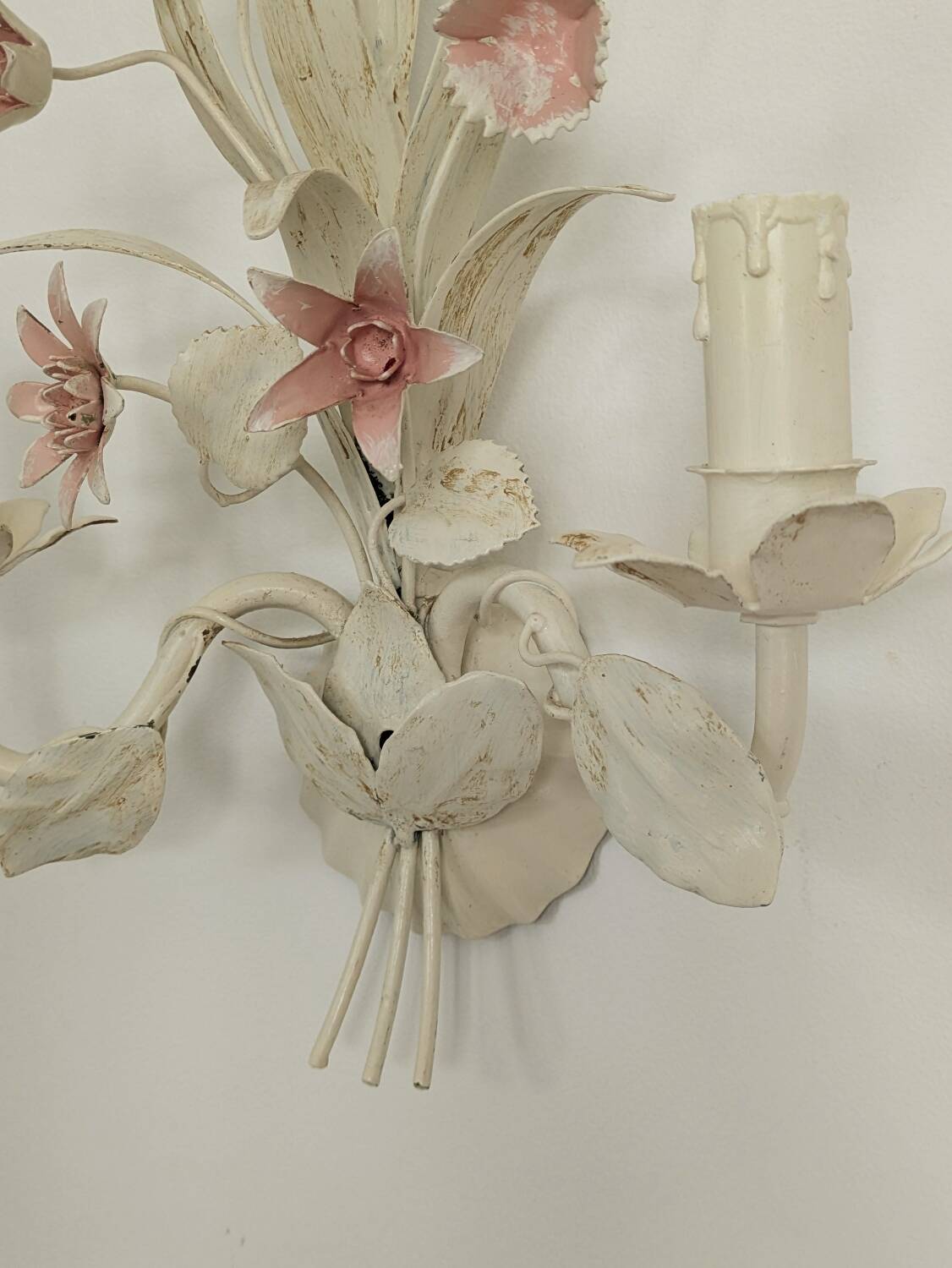 Shabby chic wall lights