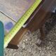 Victorian oak graduated desk – circa 1890-1910.