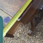 Victorian oak graduated desk – circa 1890-1910.