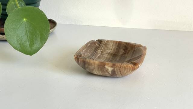 ONYX ASHTRAY Vintage Marble