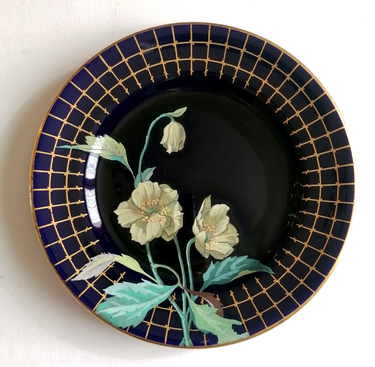 19th century plate signed HB Choisy