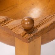 Unique wooden table by Antonín Hepnar