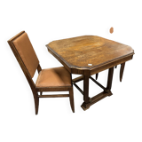 Table and 2 chairs
