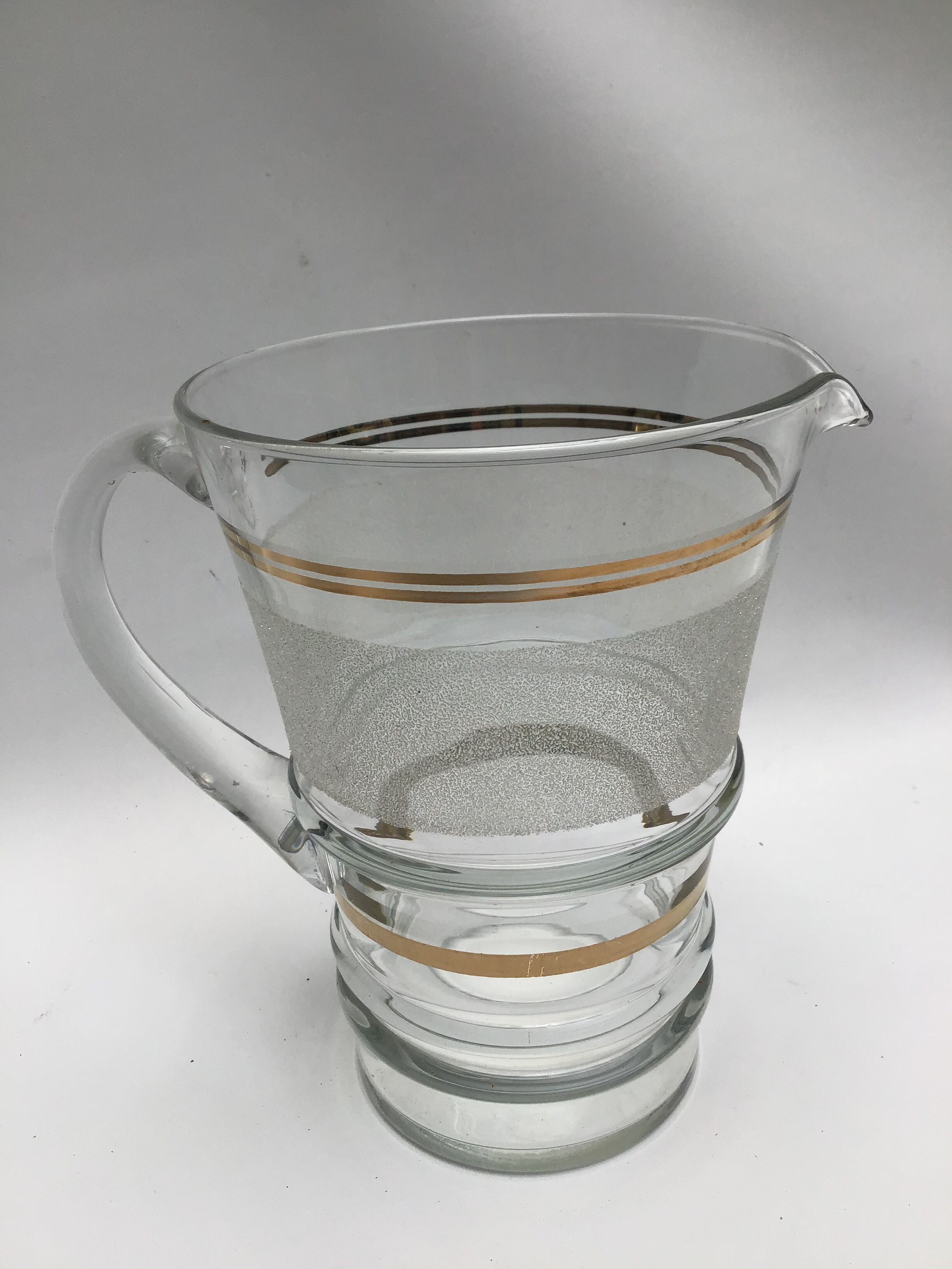 Granite glass pitcher