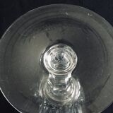 Set of 9 crystal water glasses Baccarat model Carcassonne