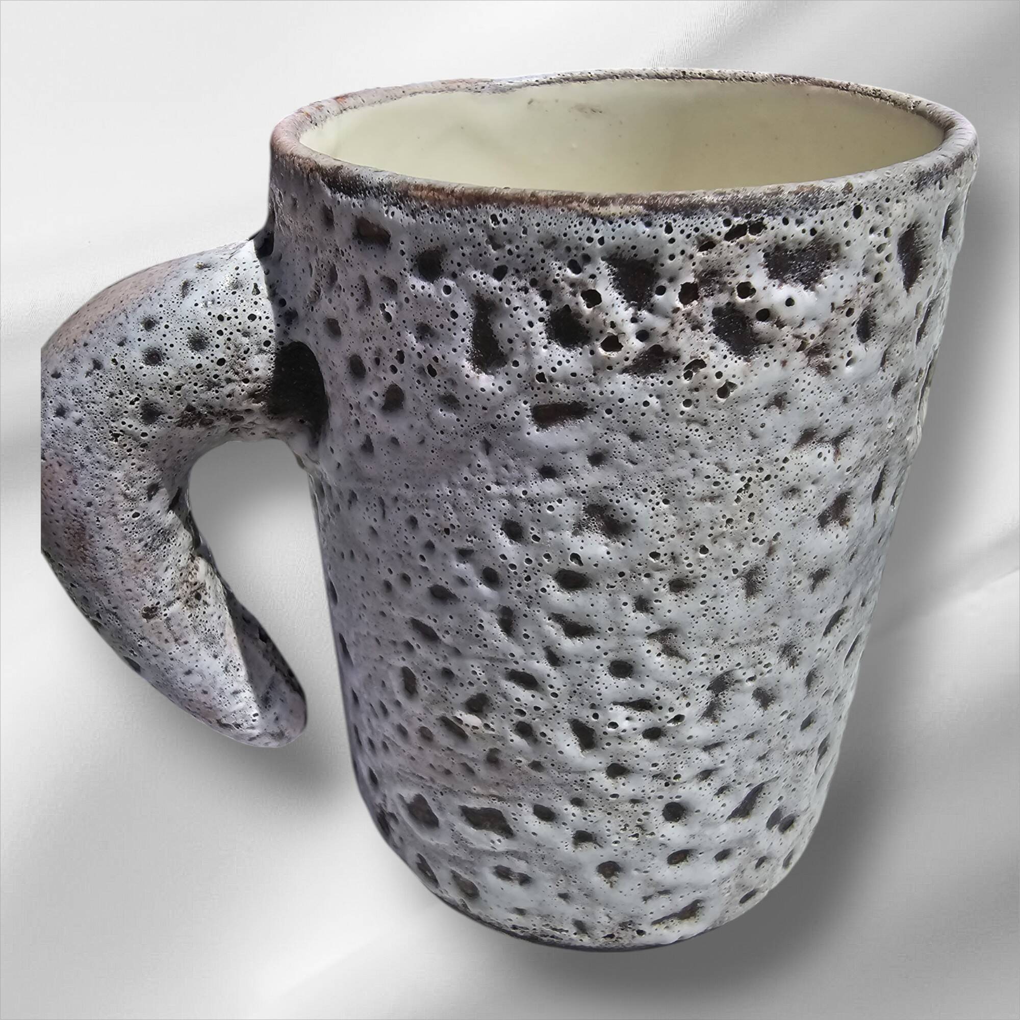 Mid-Century Ceramic Mugs by Francis & Josette Bonaudi for Vallauri