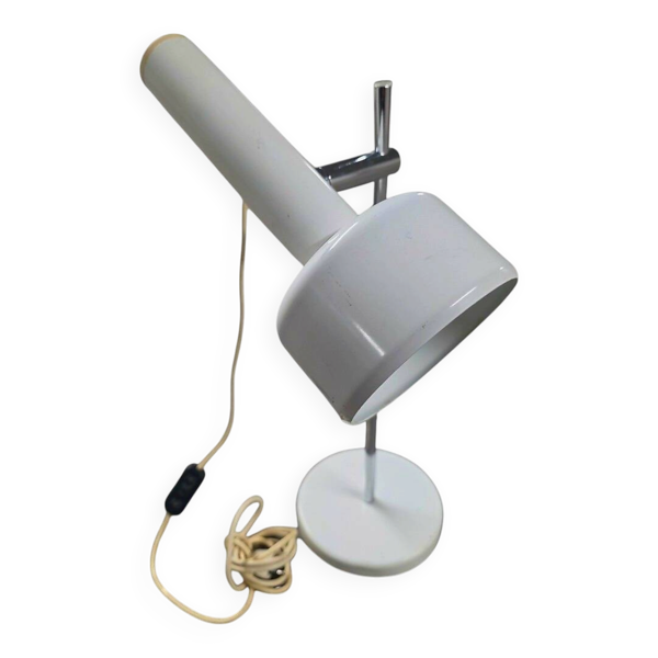 Lampe de bureau vintage ''Trompette'' - Design Suisse - Circa 1970