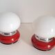 Pair of vintage bedside lamps