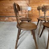 Vintage wooden chairs 60's