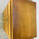 50s chest of drawers, blond wood