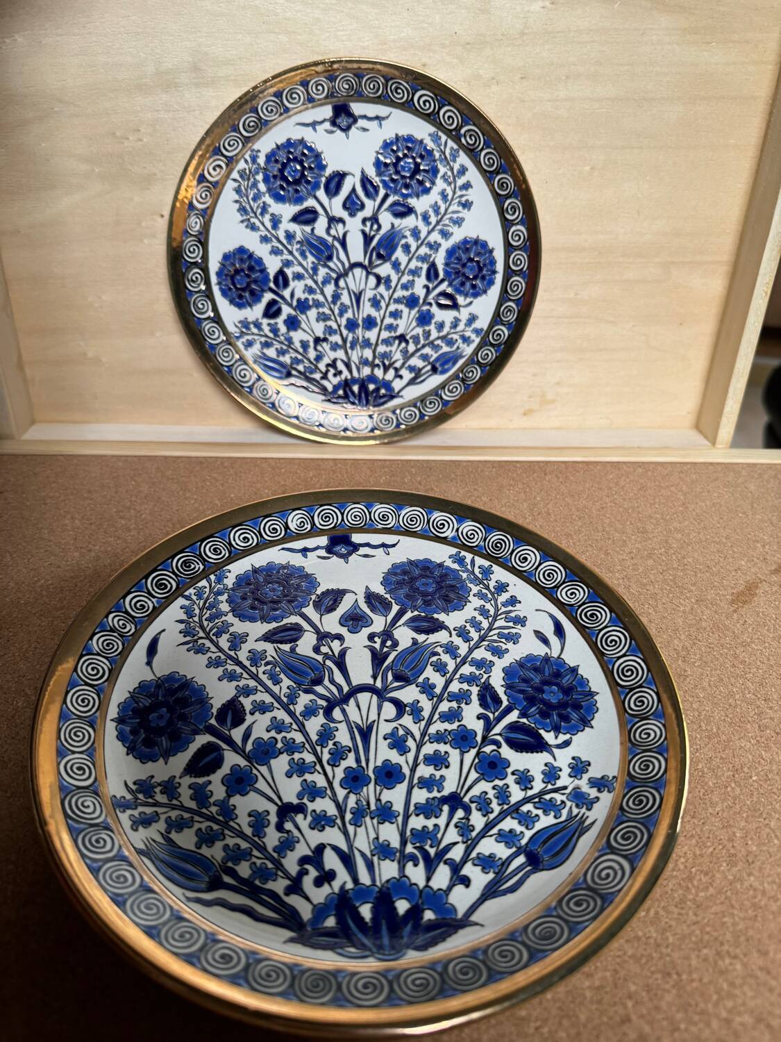 2 Rhodes decorative plates