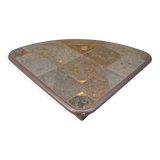 Vintage triangular Kingma style coffee table, 1970s