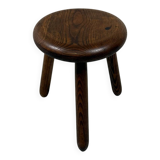Solid oak stool 1960’s