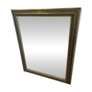 Grand miroir ancien doré