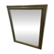 Large gilded antique mirror with moulding in the Napoléon III style.