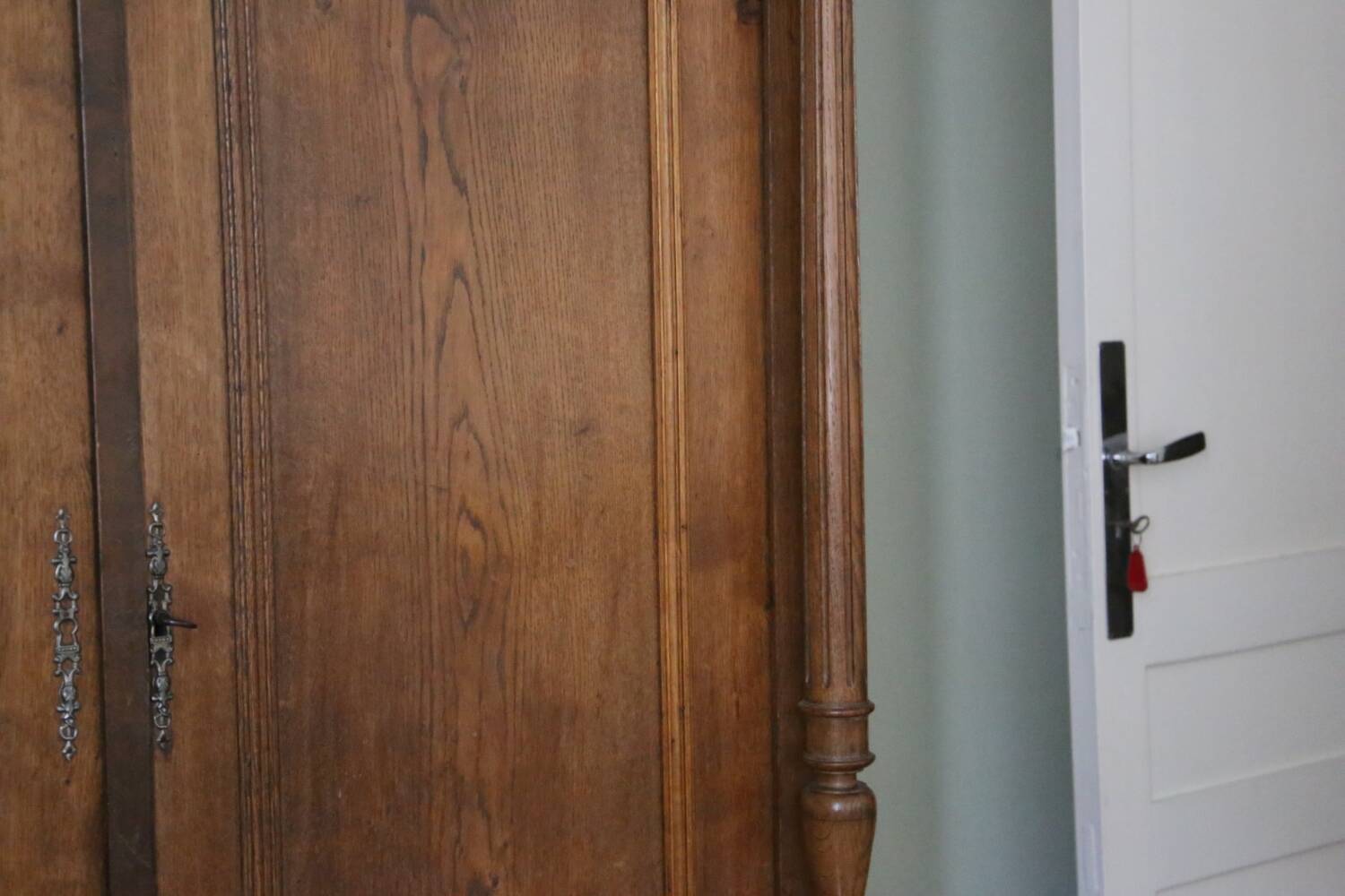 Large linen wardrobe