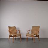 Mina lounge Chairs by Bruno Mathsson for Mathsson international