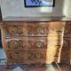 Provençal commode from the 18th century in Louis XV style made of solid walnut.