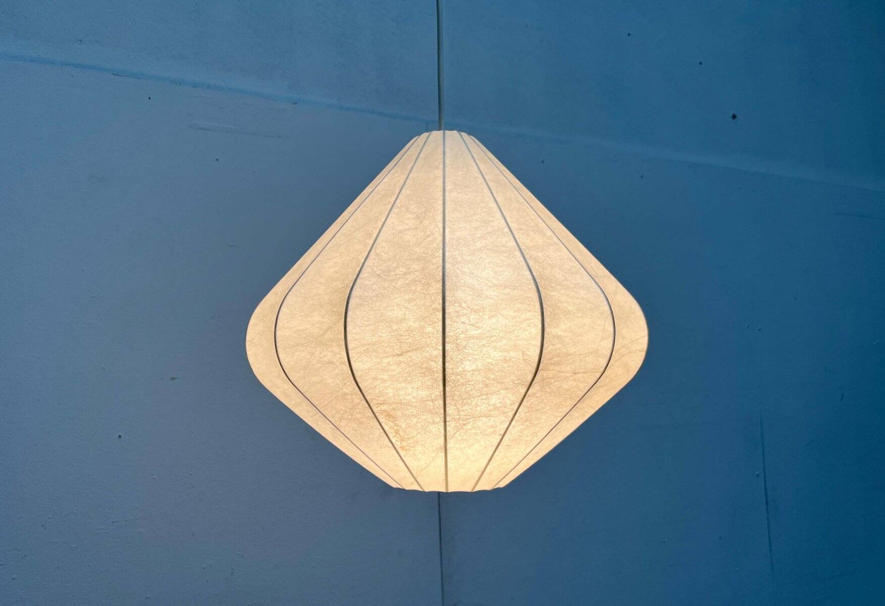 Mid-Century Modern Suspension Cocoon by Friedel Wauer for Goldkant Leuchten, 1960s