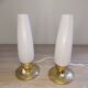 A pair of bedside lamps, 1960s.
