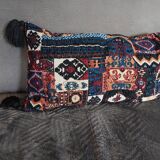Bohemian kilim style cushion
