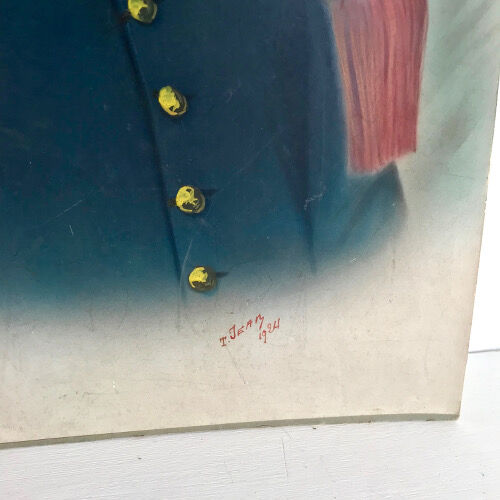 Portrait soldat colorisé