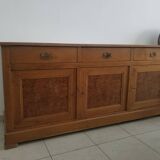 Large sideboard in solid elm