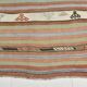 Tapis kilim persan aux couleurs douces (6 x 9 cm), tapis anatolien (179 x 267 cm)