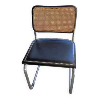 Cane chair and seat skai