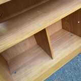Scandinavian oak shelf 1970