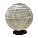 Patented Holophane ball in prismatic glass 1950