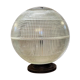 Patented Holophane glass prism ball 1950