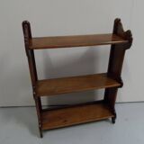 Antique walnut hanging rack