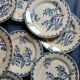 14 dinner plates + 2 "Chardons" dishes from Gien