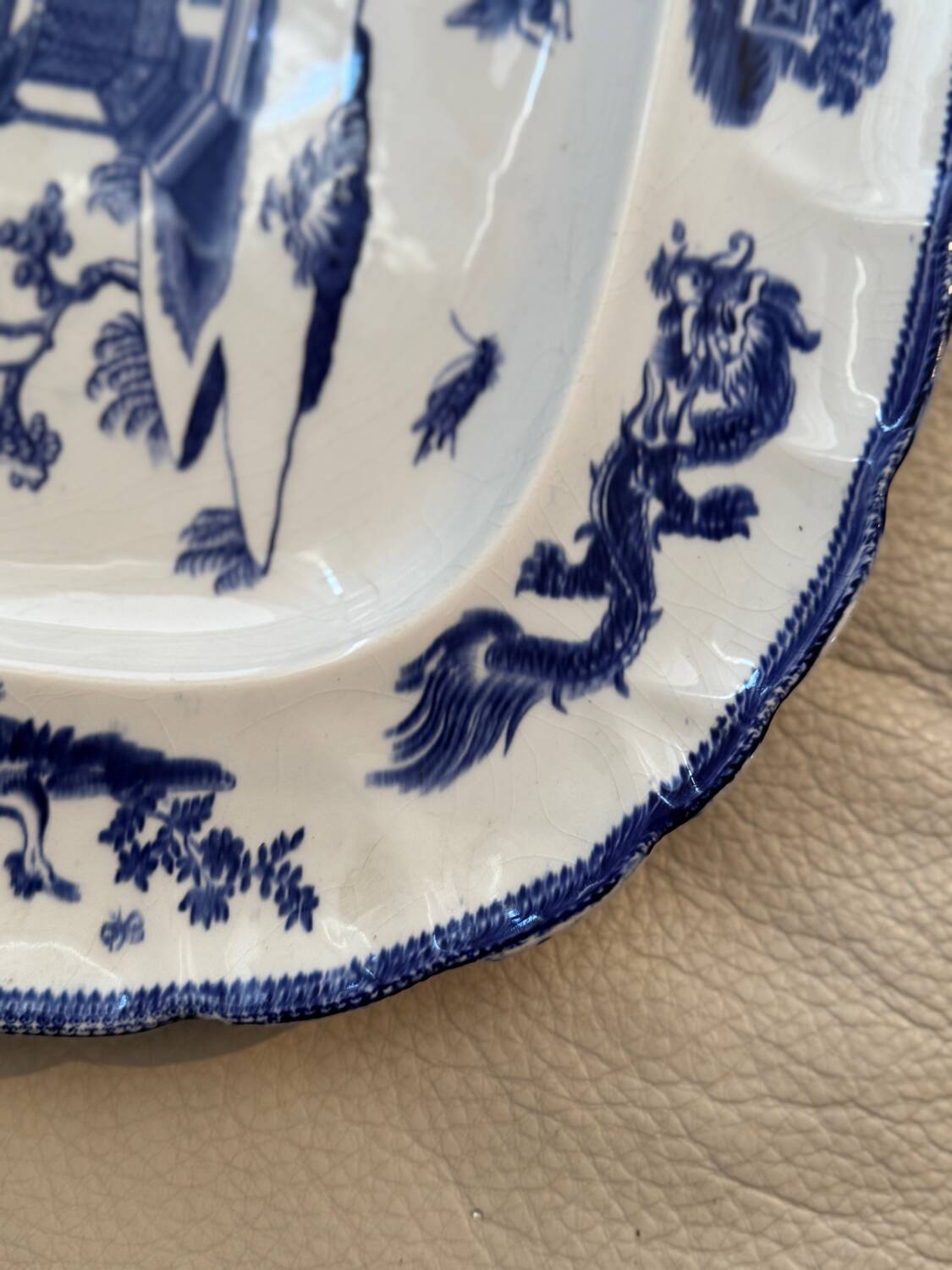 Viellard Bordeaux China serving dish